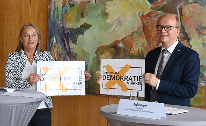 „Gemeinsam Demokratie stärken“: Bündnis ruft zur Kommunalwahl auf